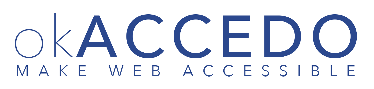 image - logo. Image in the text: okACCEDO make web accessible